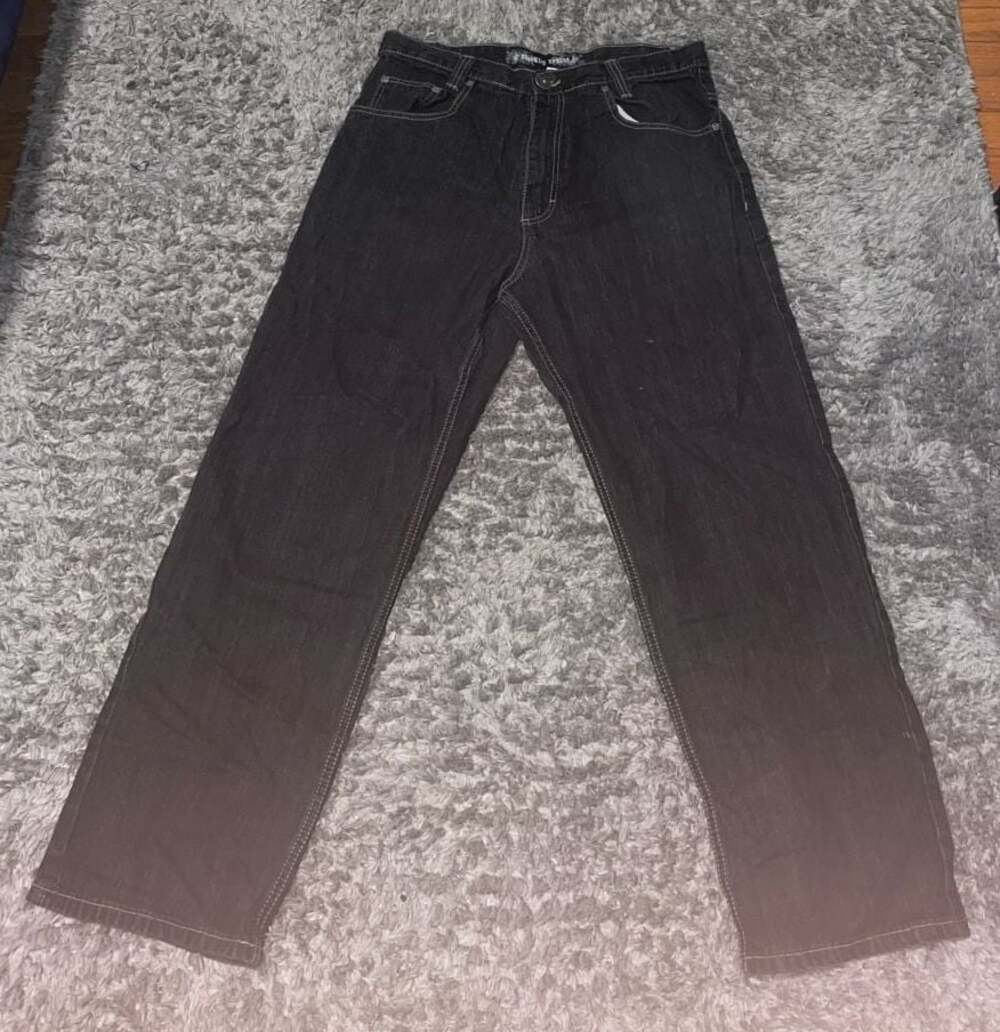 Brooklyn Xpress BX70 Collection Baggy Wide Leg Jeans W34 L32